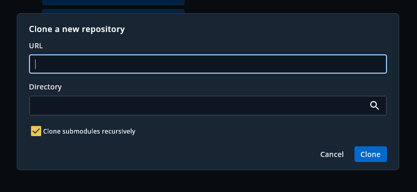 Cloning the repo 2/5