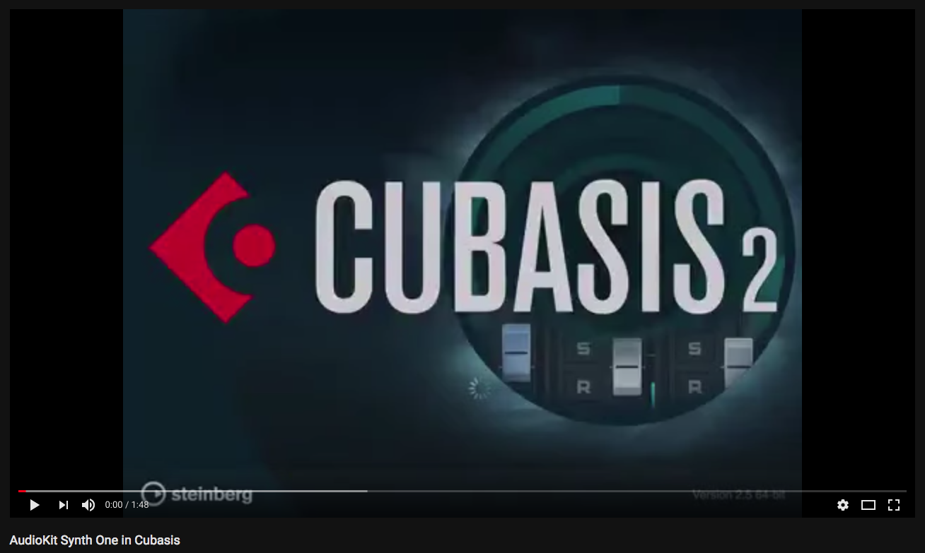 Cubasis Video on Youtube