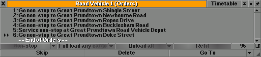 Orders after reversing