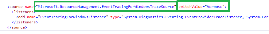 Troubleshooting - ETWEventSource