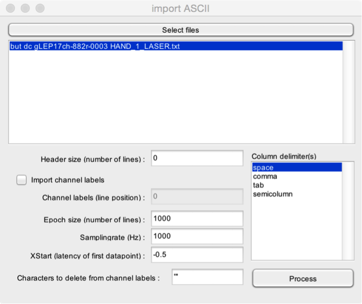 import_ASCII