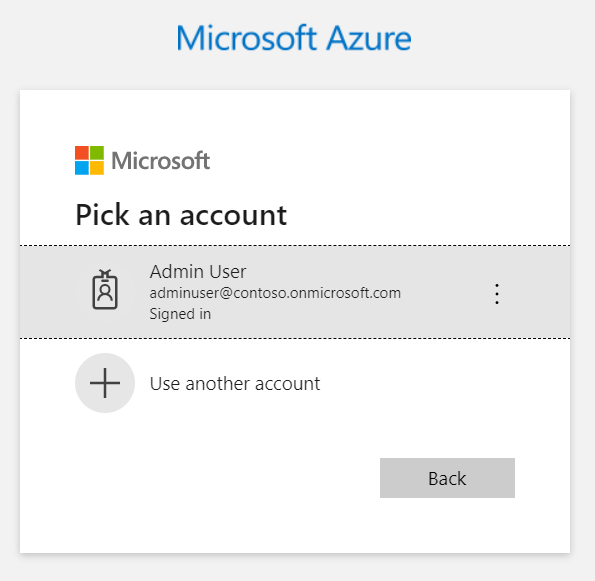 Screenshot of Authentication Window