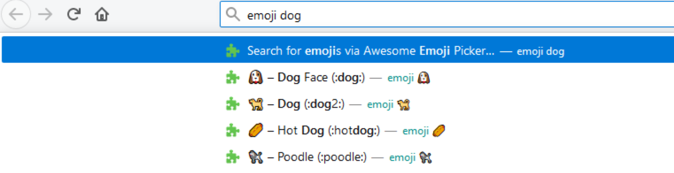 emojiSearchAddressBarDog.png