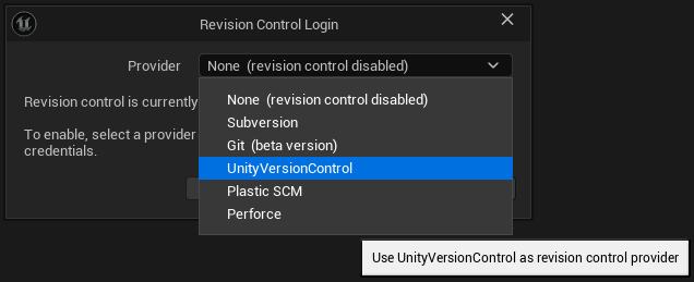 UEPlasticPlugin-SelectProvider-UnityVersionControl.png