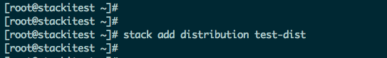 stack add distribution