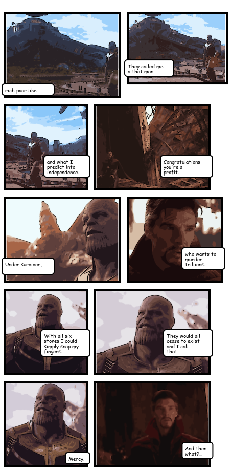 Thanos webcomic