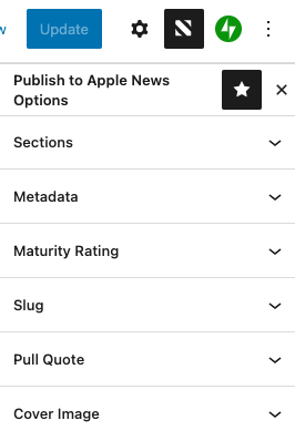 Apple News Meta Box