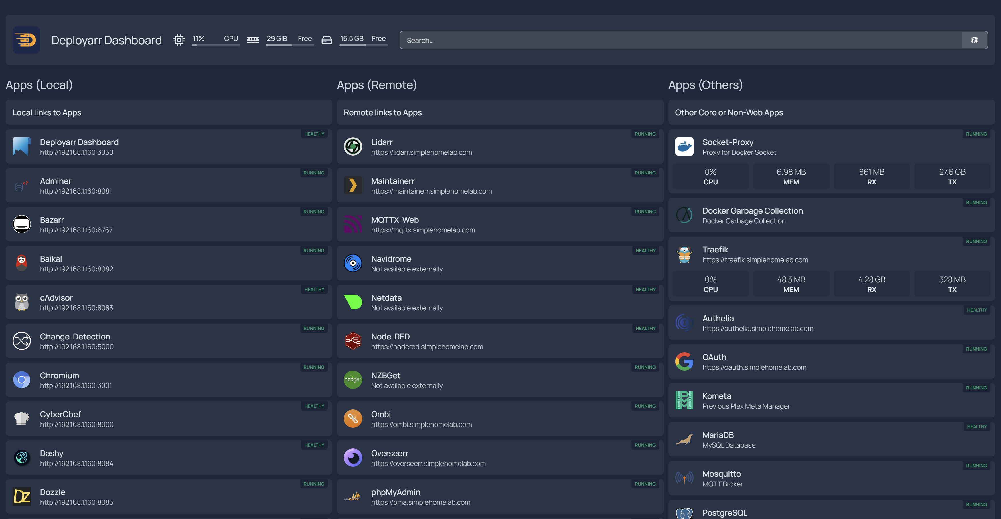 11a Deployarr v5 Deployarr Dashboard.png