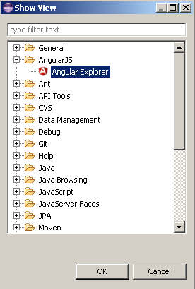 ShowViewAngularExplorer