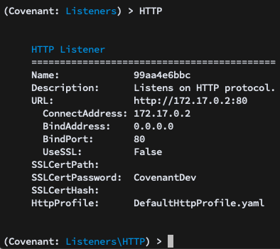 Elite HTTP Listener