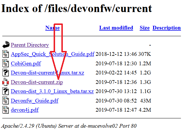 devonfw Distribution Download