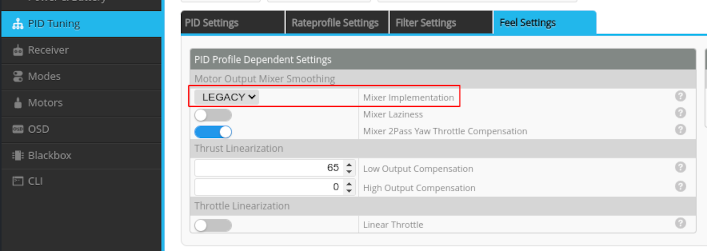 Configurator-Thrust-Linear