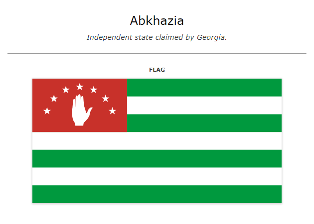 EX -- Country - Flag -- Back -- Abkhazia.png