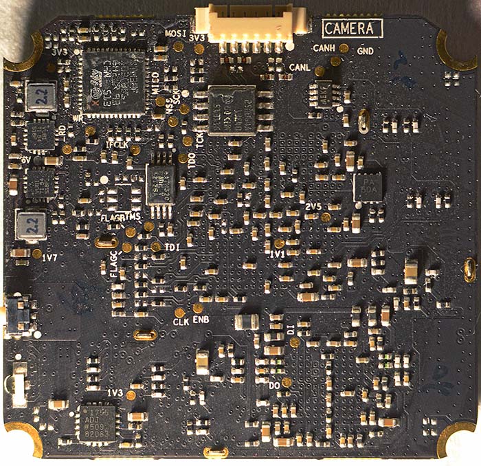 P3X OFDM Receiver board v6 D bottom