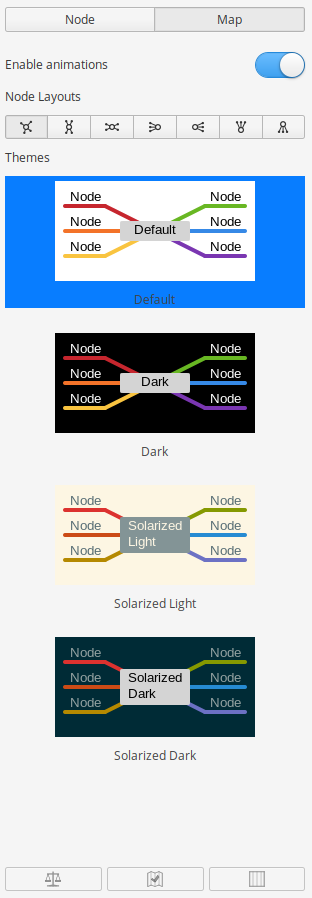 Map Properties Sidebar Panel