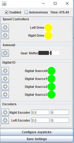 Encoder Settings