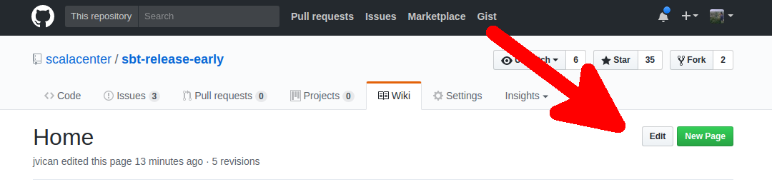 Image showing where to edit this wiki