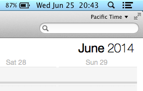 Apple Calendar Timezone Picker