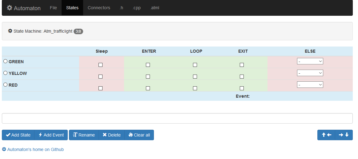 State Table Editor